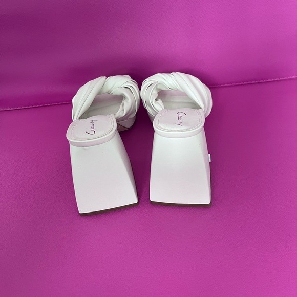 Circus by Sam Edelman Platform Sandals in White - Picture 5 of 7